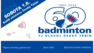 60 let oddílu badmintonu